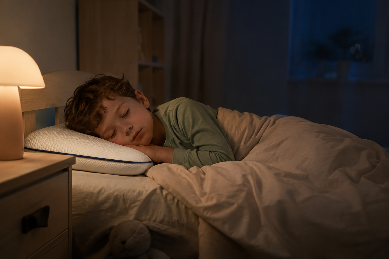 Soveli Kids Pillow — Ergonomic Memory Foam Pillow for Ages 1–18